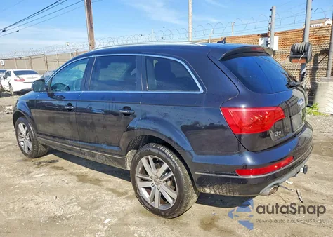 2014 Audi Q7 Premium Plus from USA, damaged, VIN WA1LMAFE5ED013640